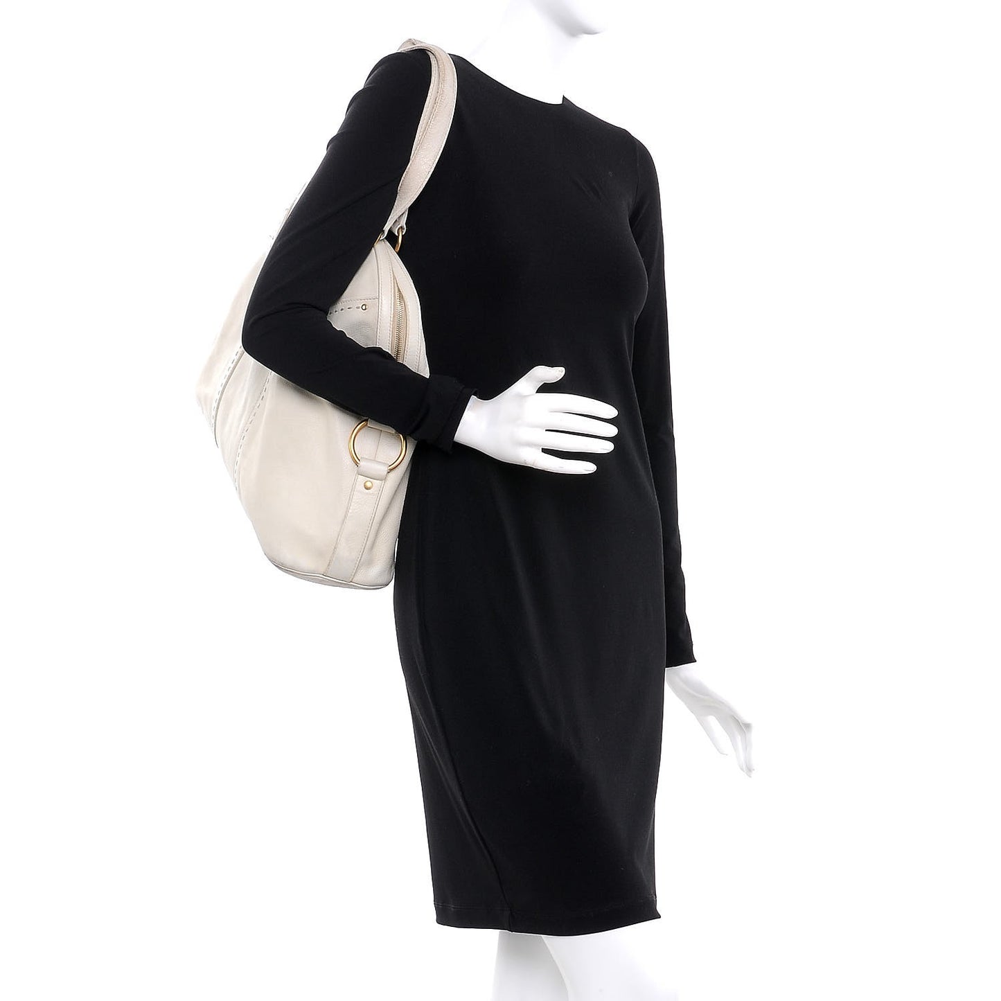 Calfskin Oversized Muse White