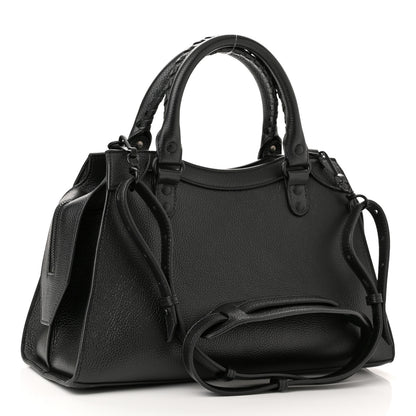 Balenciaga Grained Calfskin Neo Classic Black Hardware S City Black 3 of 10