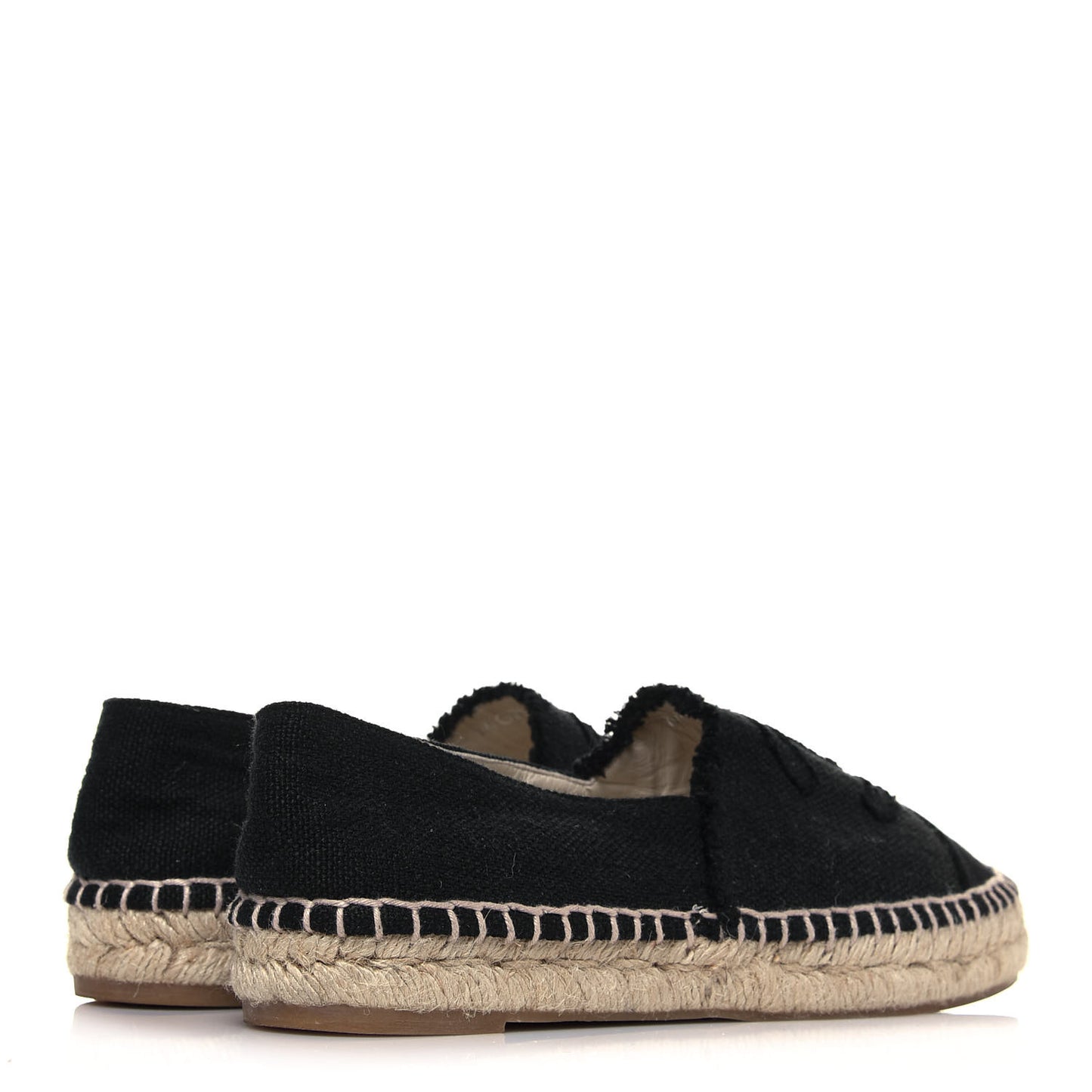 Denim Toile CC Espadrilles 37 Black