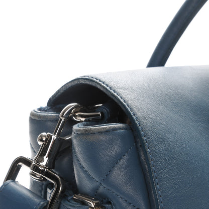 Mulberry Nappa Quilted Cara Delevingne Convertible Bag Blue 11 of 19