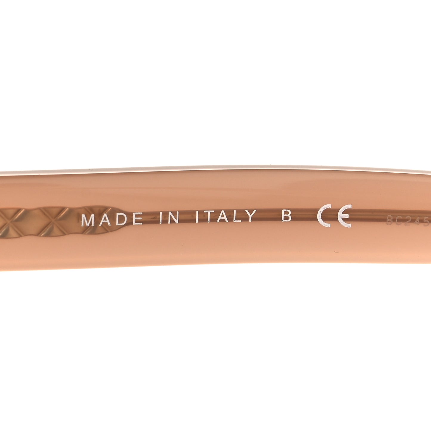 Acetate Mirrored Round Sunglasses 5387 Beige