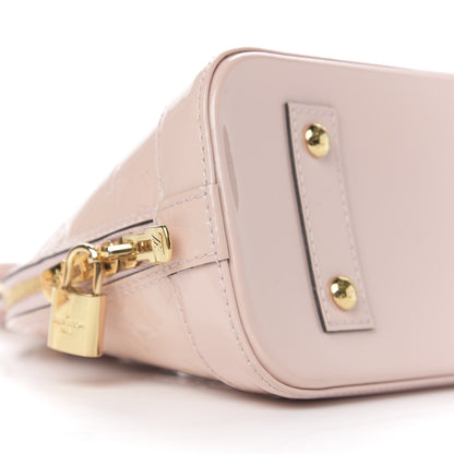 Louis Vuitton Vernis Alma BB Rose Ballerine 9 of 11
