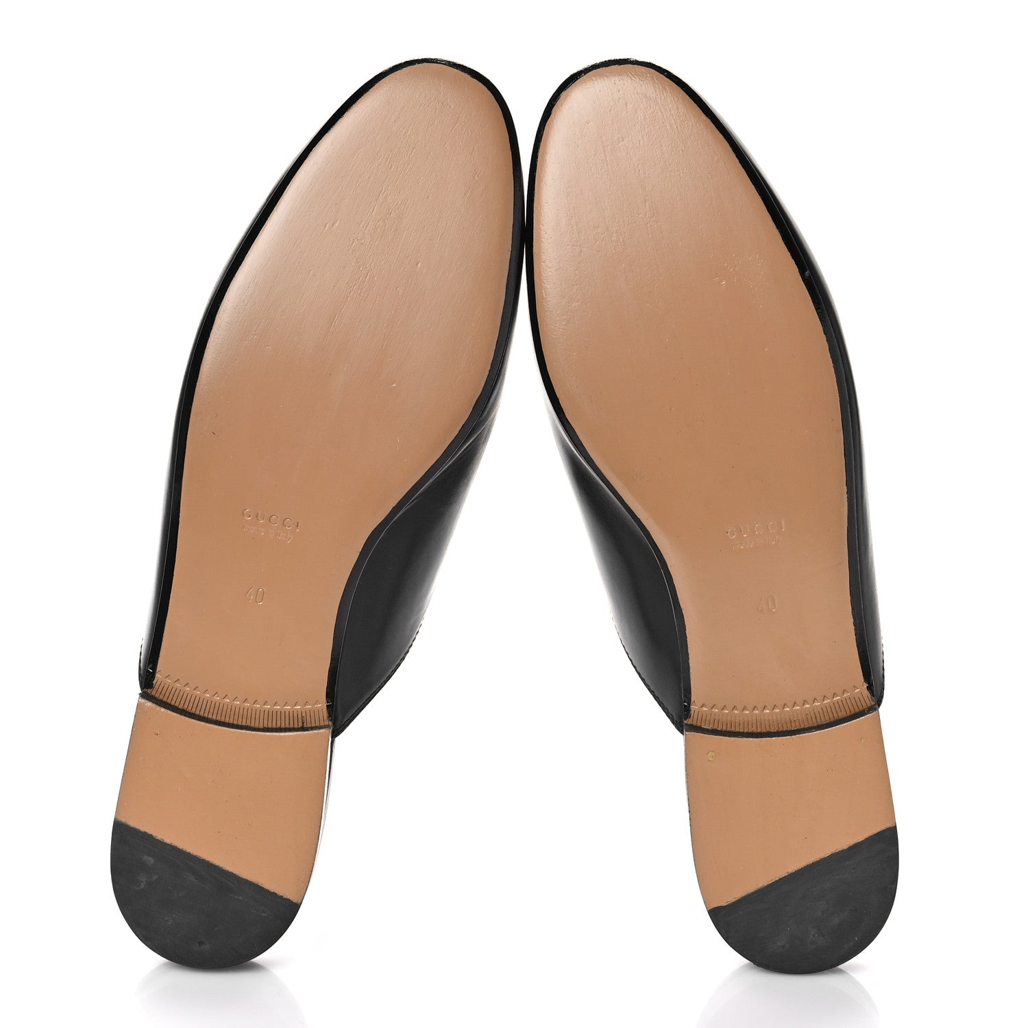 Gucci Calfskin Womens Princetown Slippers 40 Black 6 of 11