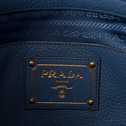 Prada Vitello Phenix Tote Azzurro 8 of 11