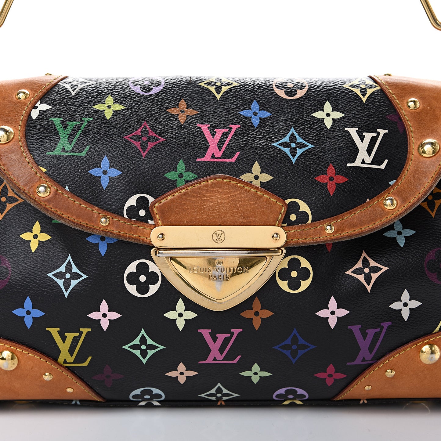 Monogram Multicolor Beverly MM Black