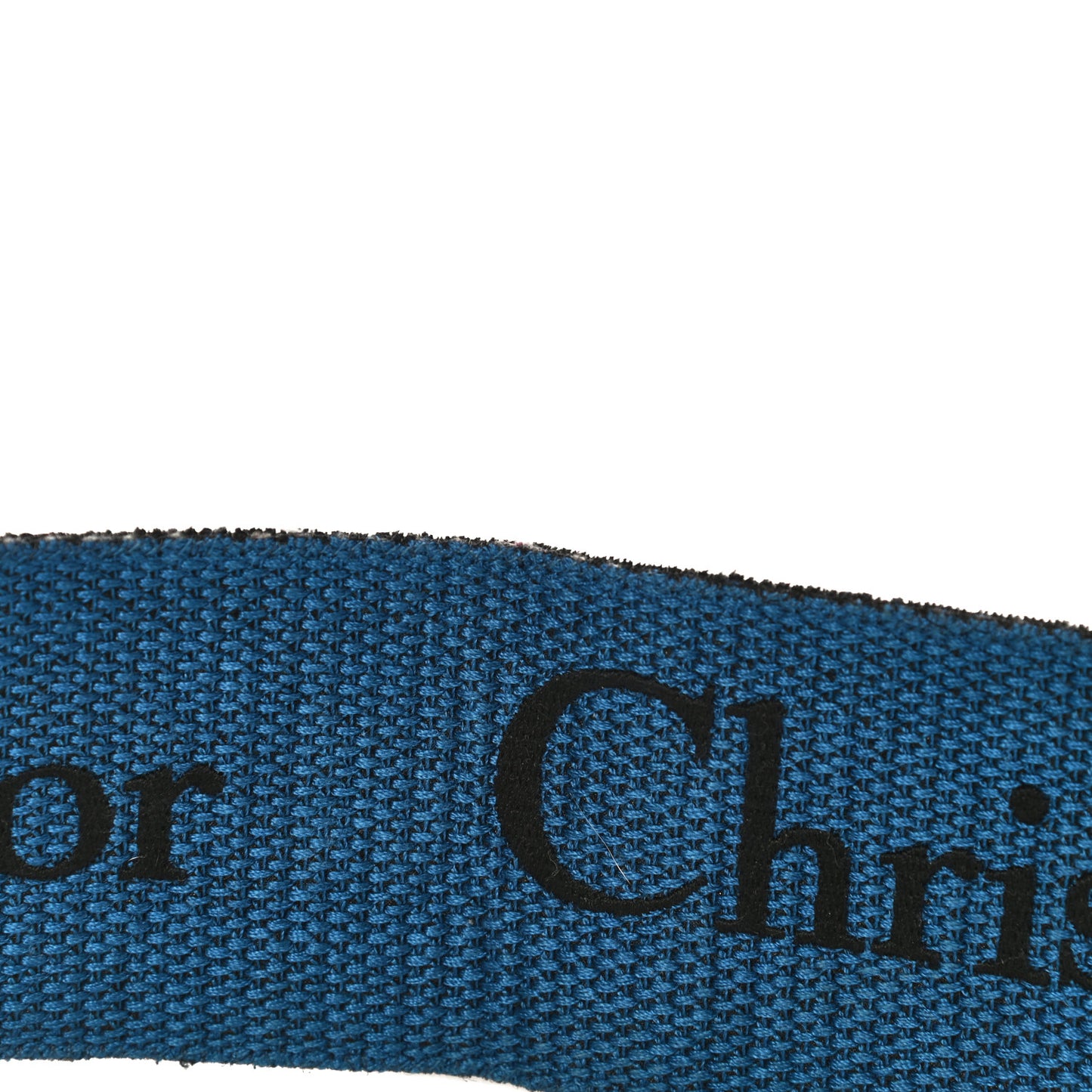 Canvas Embroidered Book Shoulder Strap Blue Multicolor