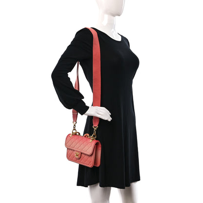 Chanel Caviar Quilted Small Sunset On The Sea Flap Coral 2 of 9