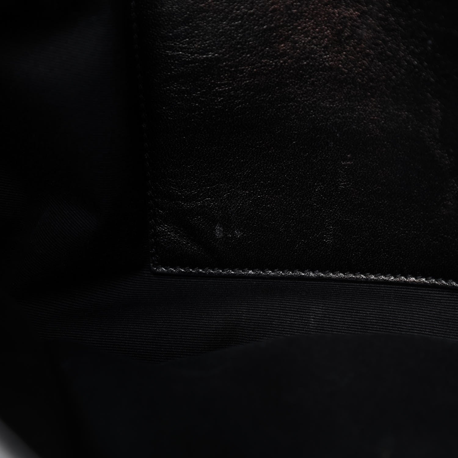 Saint Laurent Crinkled Calfskin Matelasse Monogram Large Niki Shopping Tote Bag Black 12 of 12