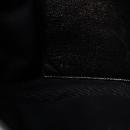 Saint Laurent Crinkled Calfskin Matelasse Monogram Large Niki Shopping Tote Bag Black 12 of 12
