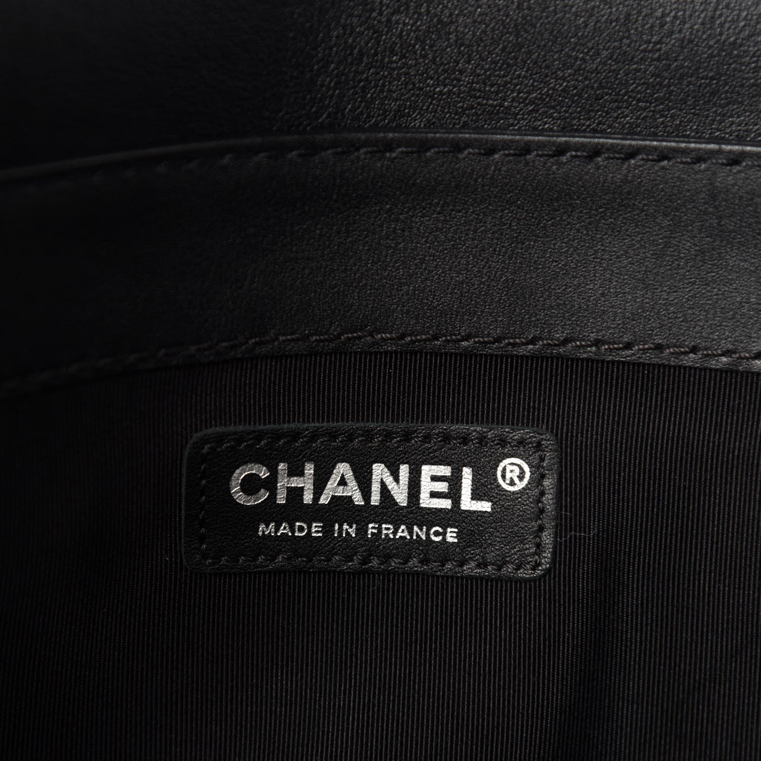 Chanel Calfskin Enchained New Medium Boy Flap Black 8 of 10