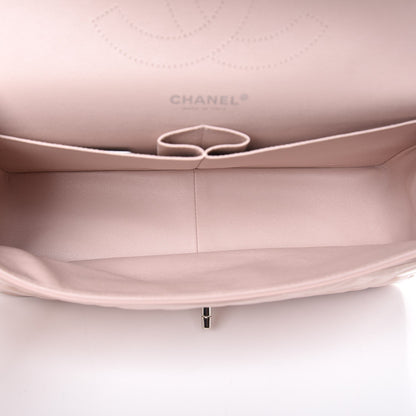 Chanel Patent Quilted Jumbo Double Flap Light Pink 6 of 11