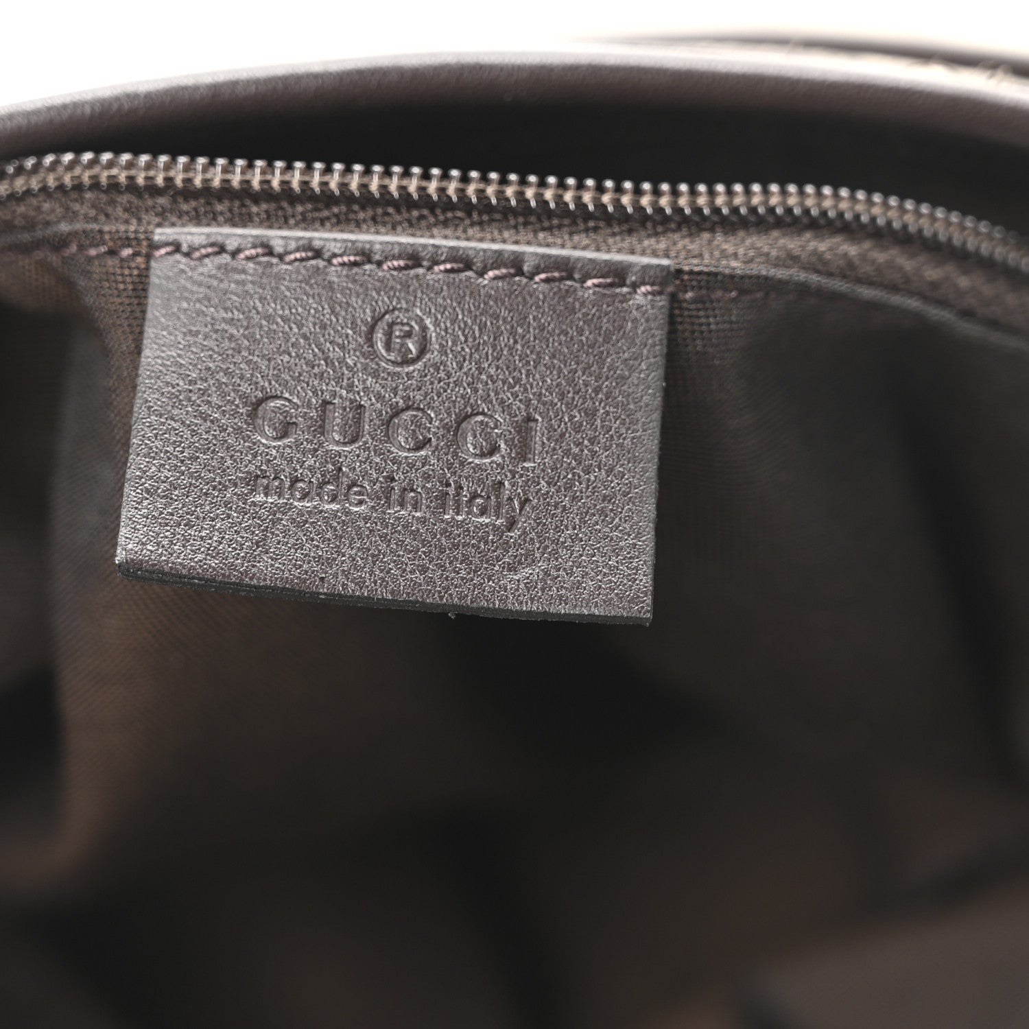 Gucci GG Plus Monogram Medium Flat Messenger Bag Dark Brown 10 of 19
