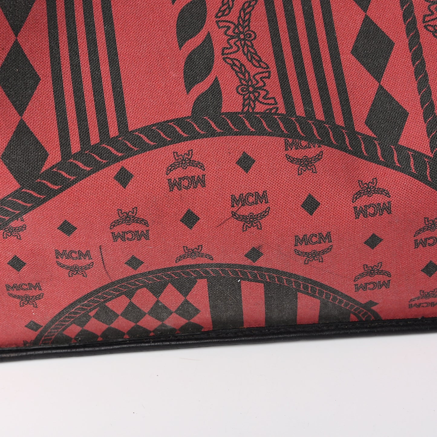 Visetos Medium Project Reversible Shopper Tote Cognac