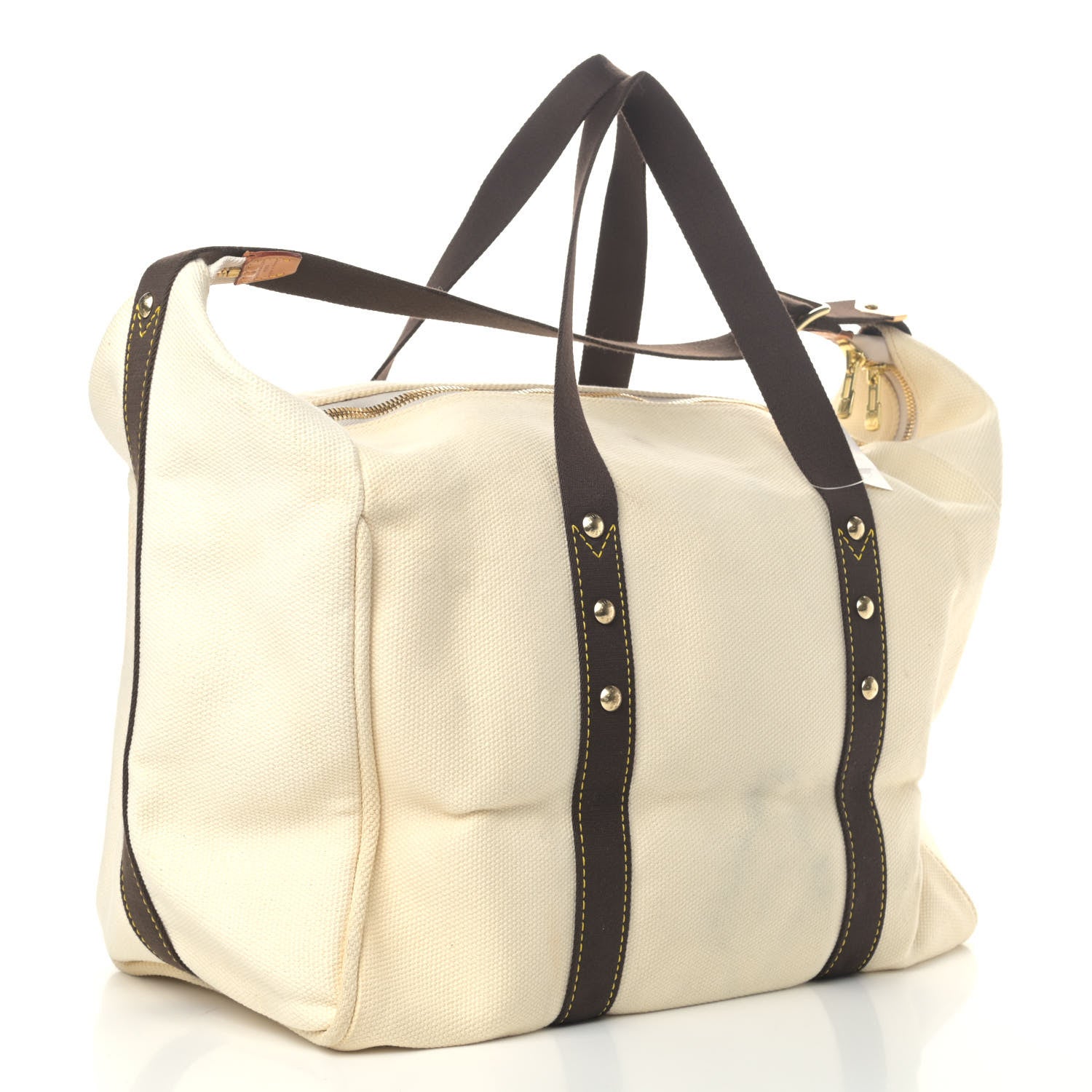 Louis Vuitton Toile Antigua Sac Weekend White 2 of 5