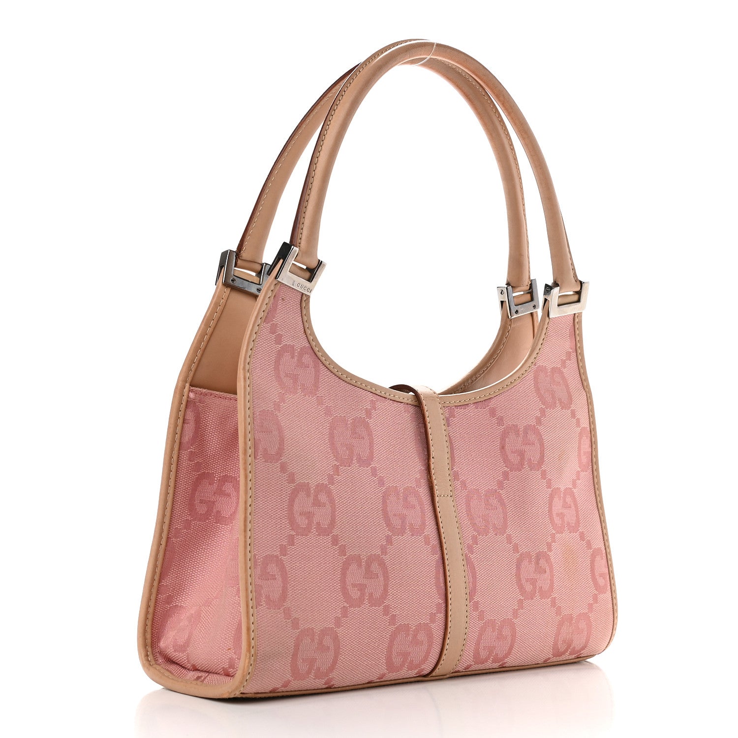 Gucci Monogram Small Jackie O Pink 2 of 12