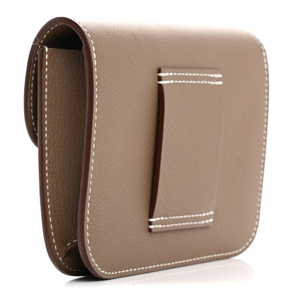 Hermes Evercolor Constance Slim Wallet Etoupe 4 of 10