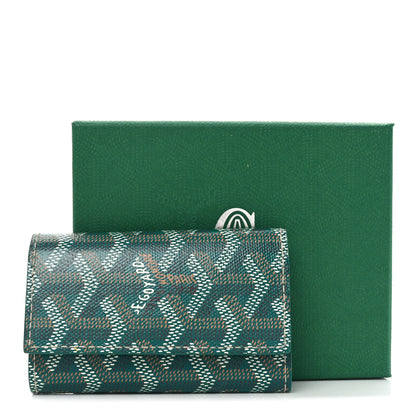 Goyard Goyardine Saint Michel 6 Key Holder Green 7 of 7