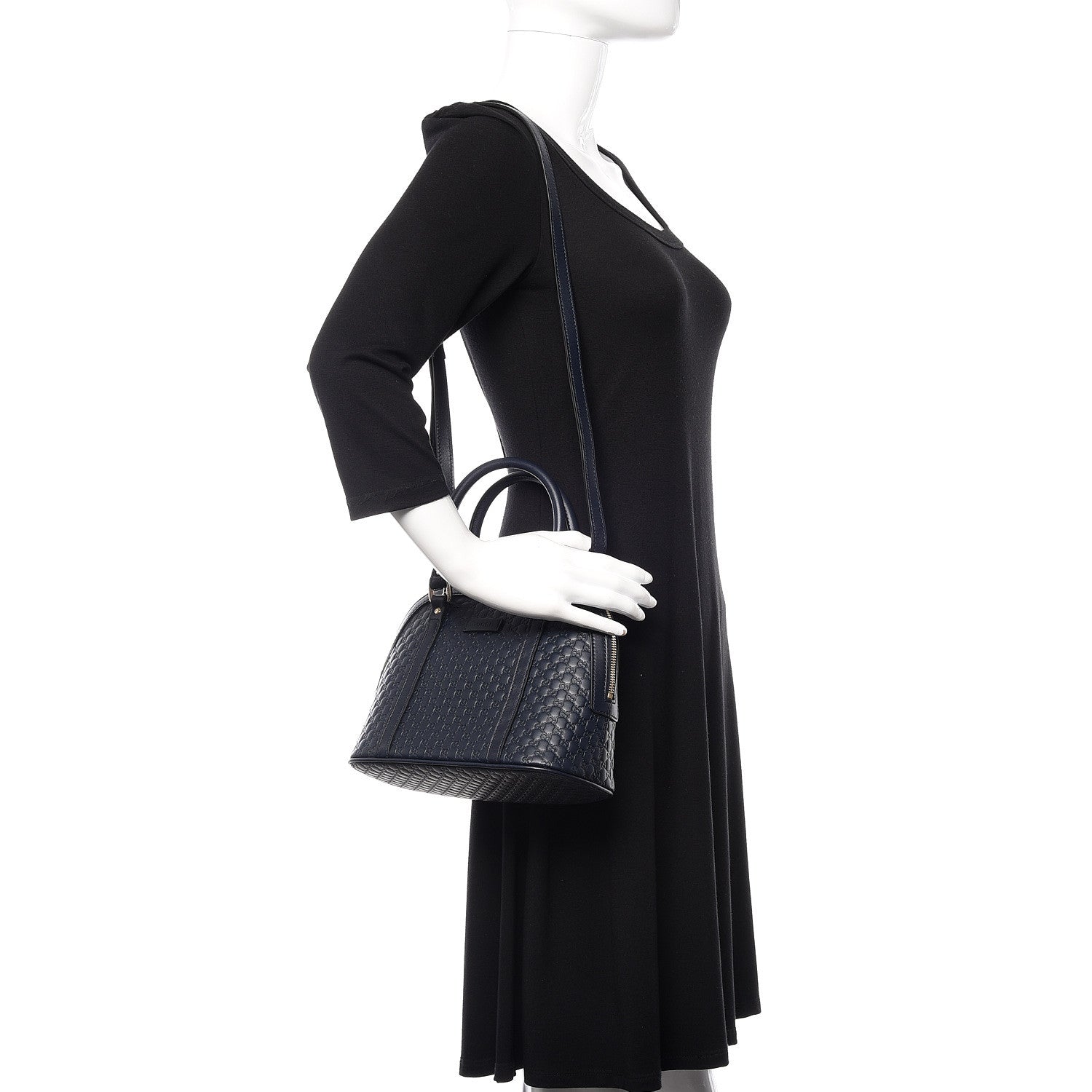 Gucci Soft Microguccissima Mini Dome Bag Blue 2 of 10