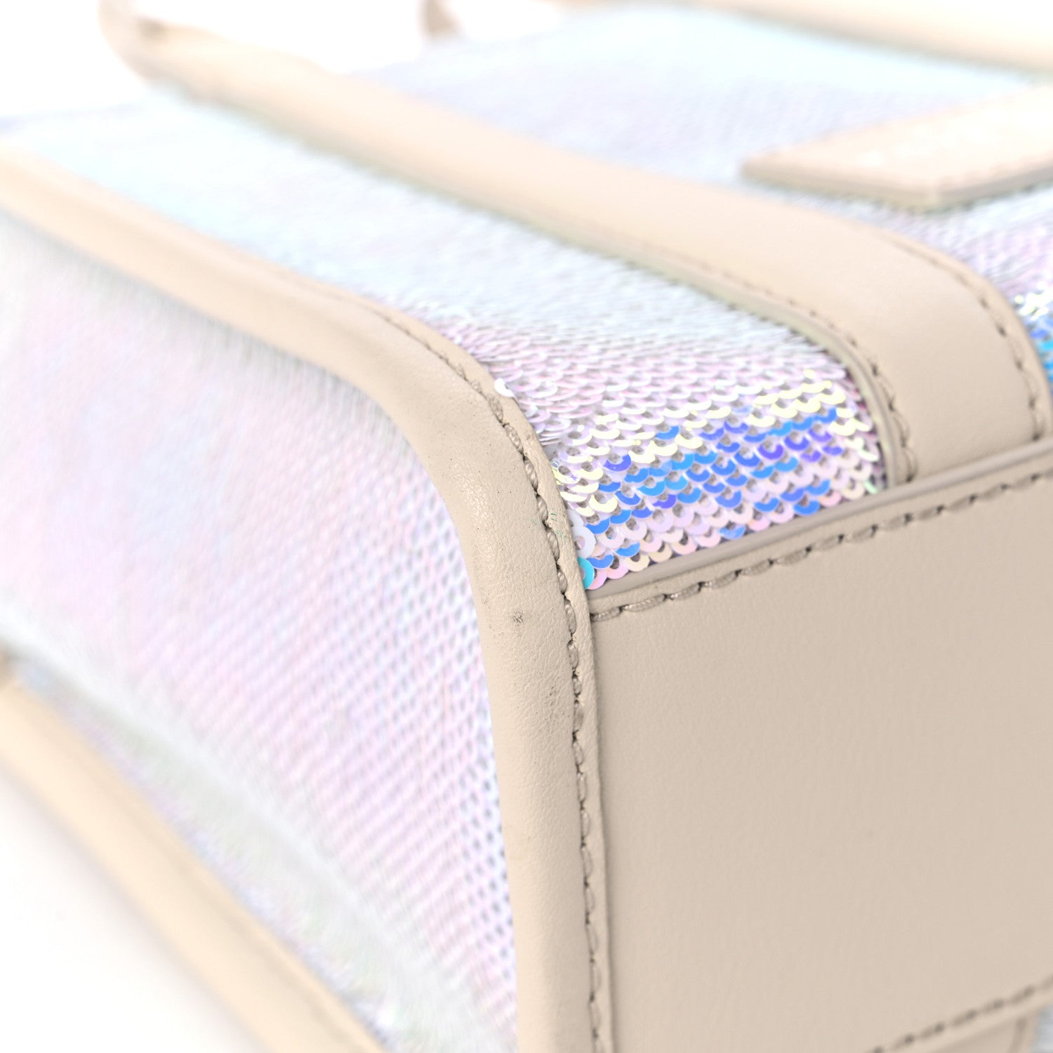 Marc Jacobs Sequin Mini The Tote Bag Iridescent 8 of 13
