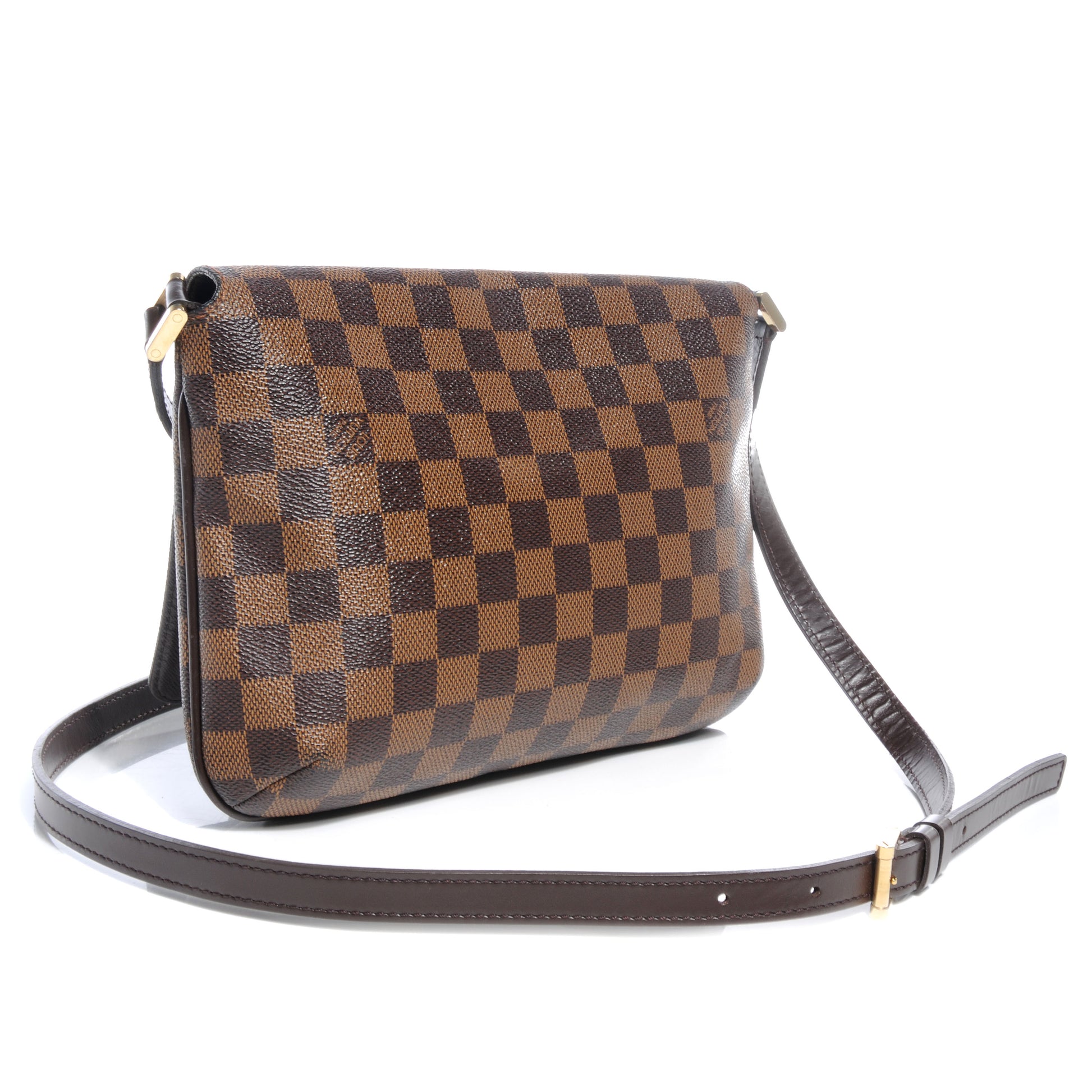 Louis Vuitton Damier Ebene Musette Tango Long Strap 3 of 6