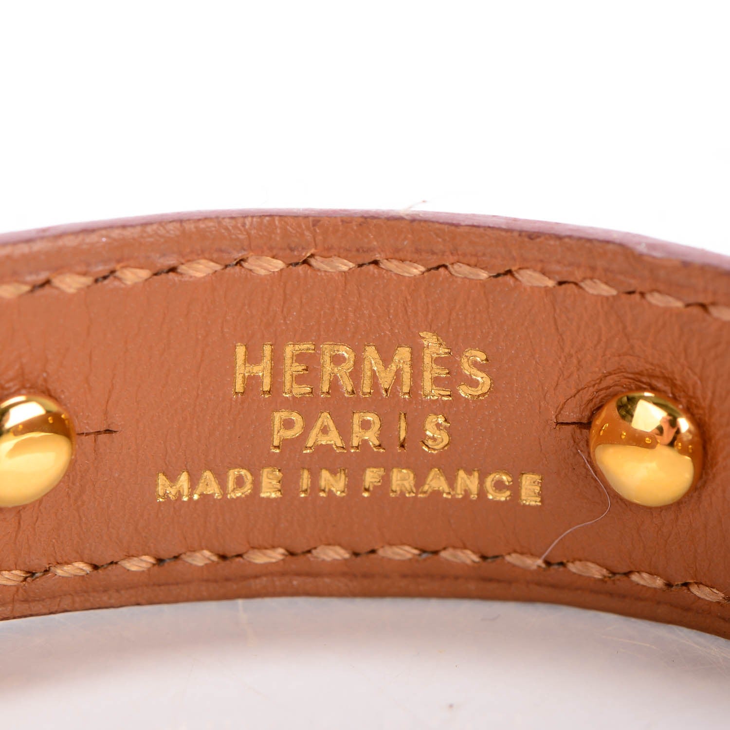 Hermes Epsom Chaine D'Ancre Bracelet Gold 4 of 4