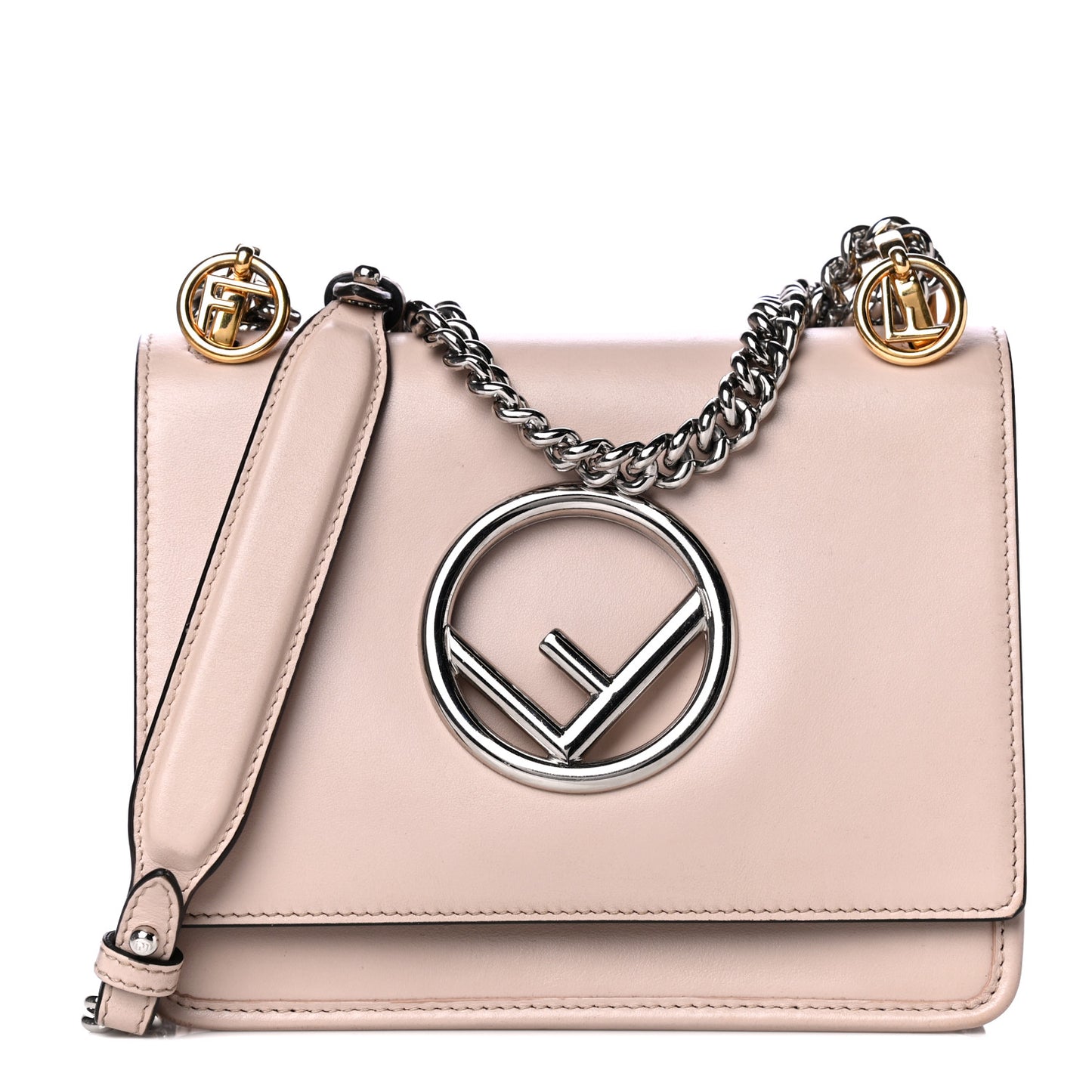 Vitello Century Opaco F is Fendi Small Kan I Shoulder Bag Soap