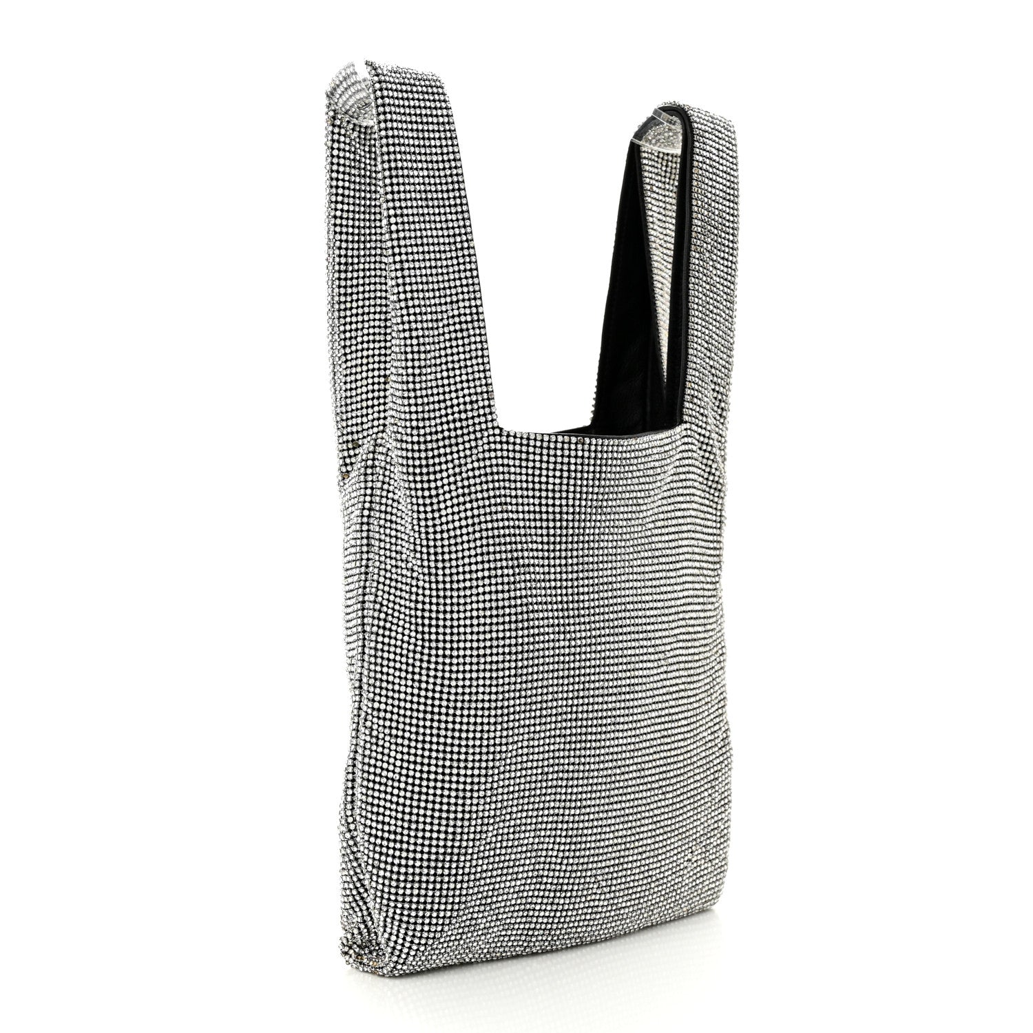 Alexander Wang Crystal Wanglock Mini Shopper Silver 3 of 10
