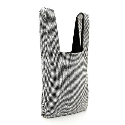 Alexander Wang Crystal Wanglock Mini Shopper Silver 3 of 10