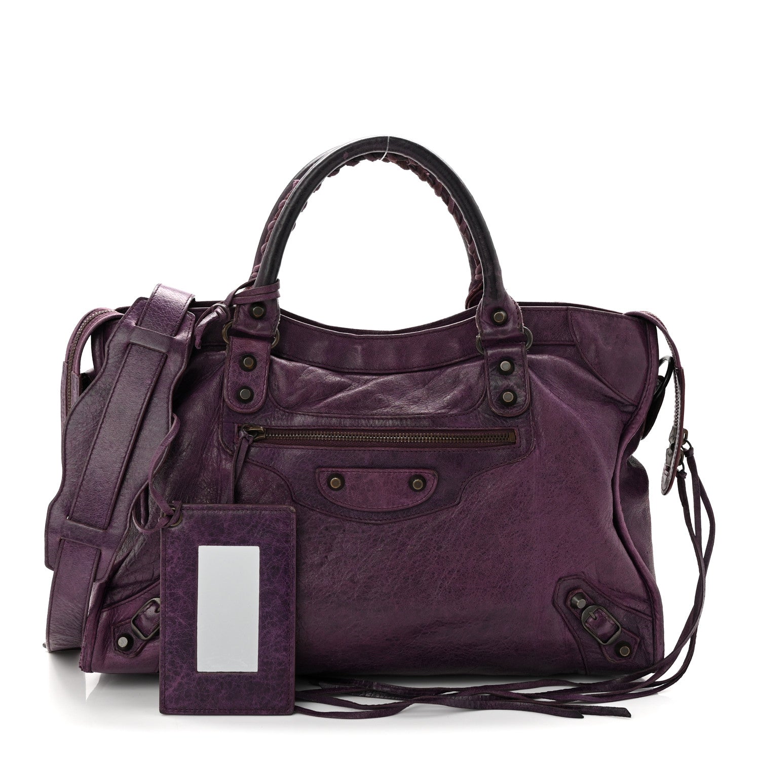 Balenciaga Agneau Classic Hardware City Murier 3 of 11