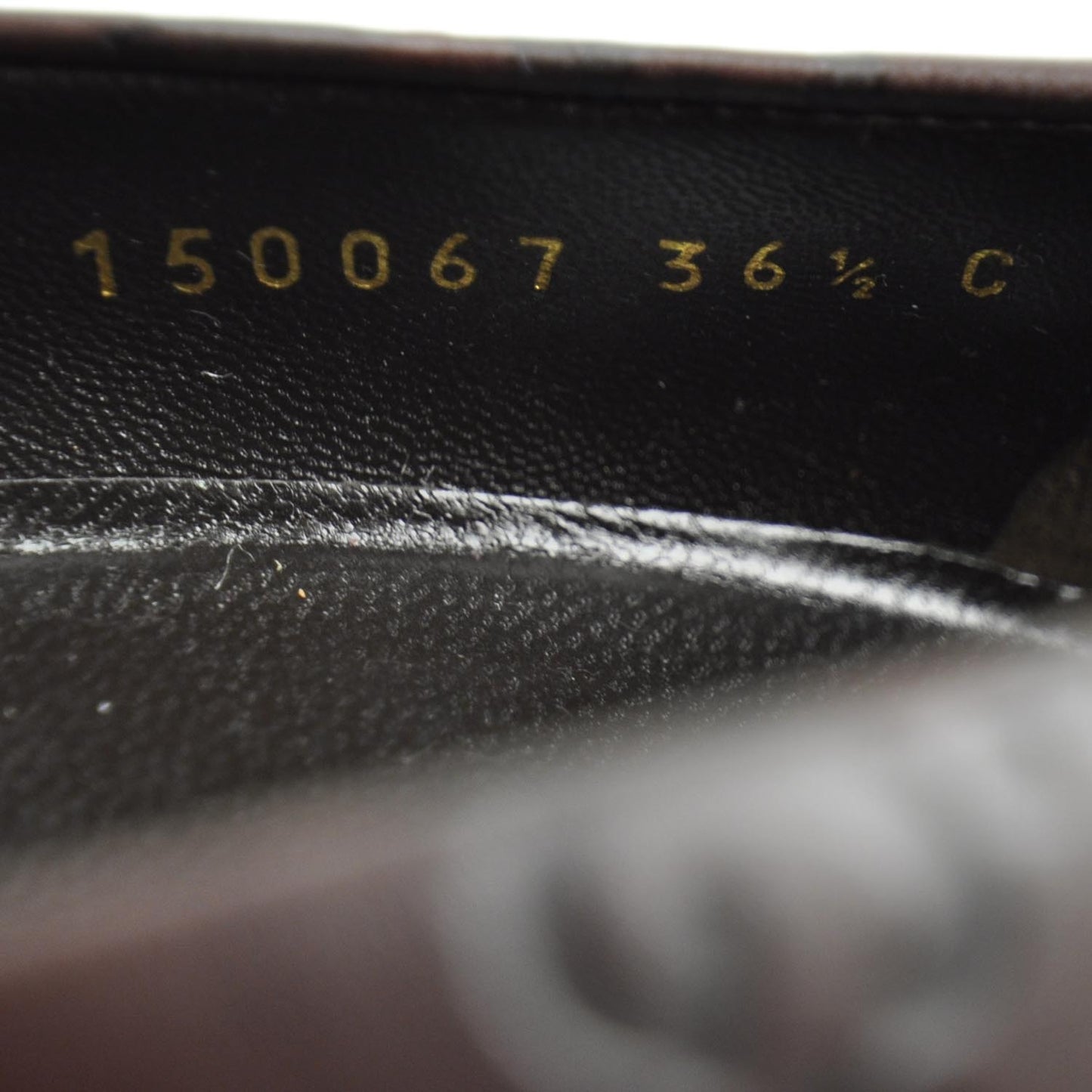 Guccissima Heels 36.5 Brown