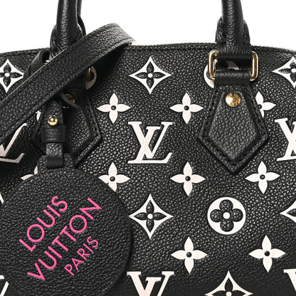 Louis Vuitton Empreinte Monogram Spring in the City Speedy Bandouliere 20 Black White Pink 7 of 9