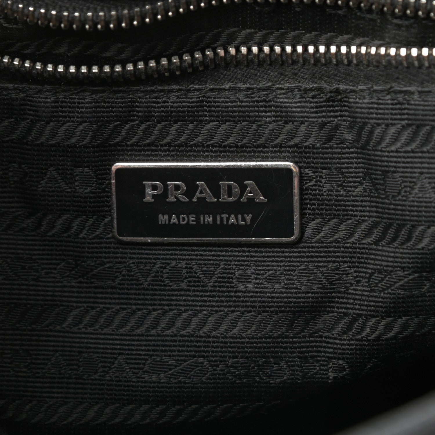 Prada Vitello Daino Shoulder Flap Bag Black 6 of 15