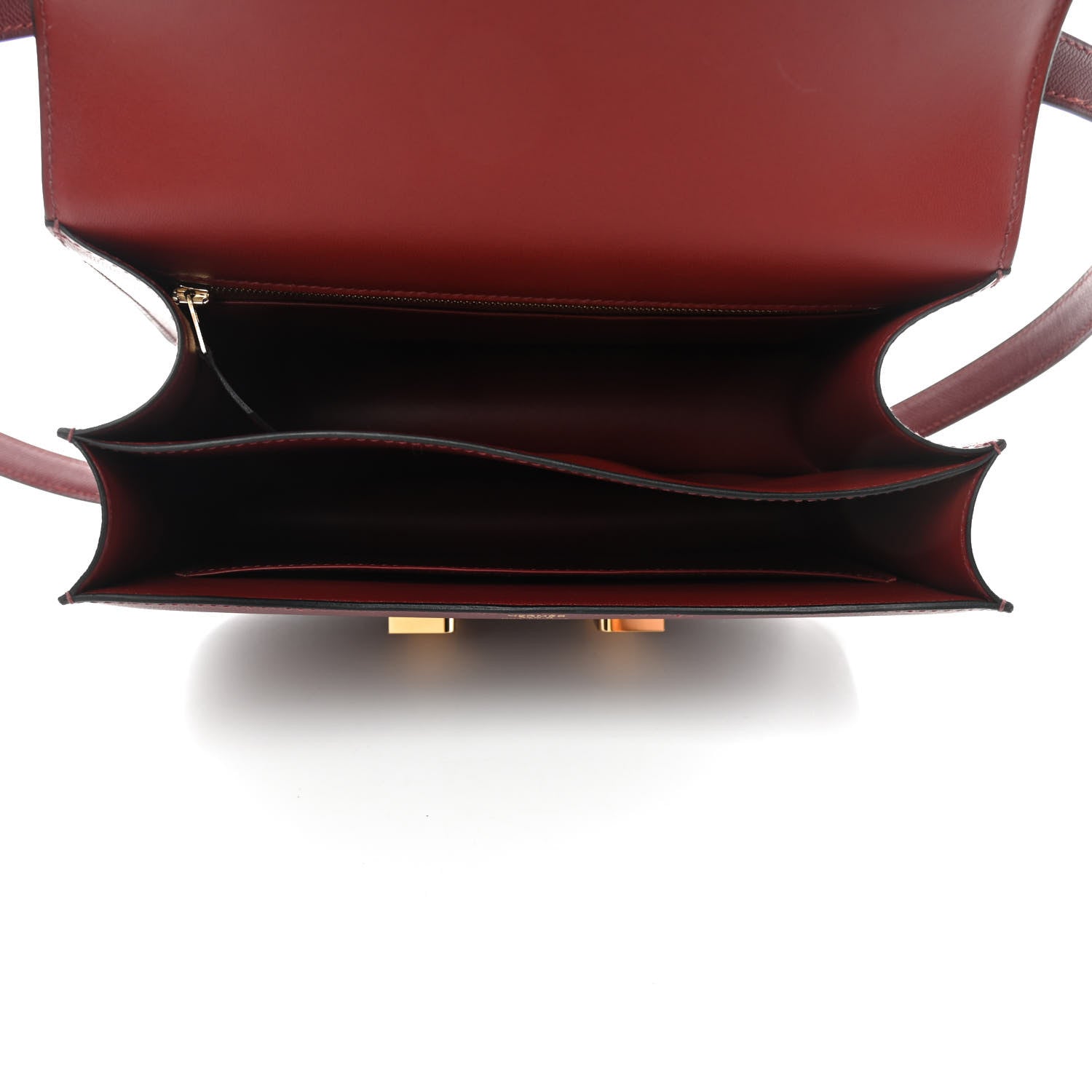Hermes Grained Monsieur Constance 24 Rouge H 5 of 11