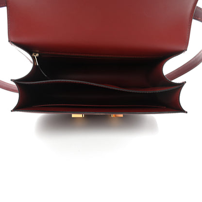 Hermes Grained Monsieur Constance 24 Rouge H 5 of 11