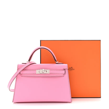 Hermes Epsom Mini Kelly Sellier 20 5P Pink 20 of 20