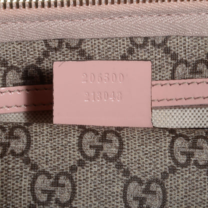 Gucci Monogram Mermaid Joy Large Carry On Duffle Bag Pink 7 of 7