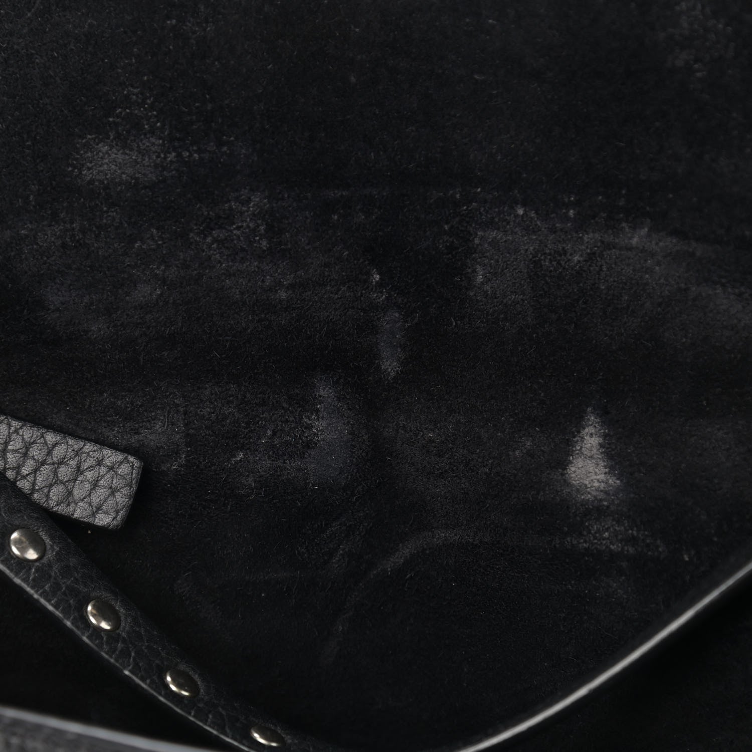 Valentino Garavani Pebbled Calfskin Medium Rockstud Flip Lock Crossbody Bag Black 10 of 11