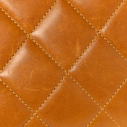 Chanel Glazed Calfskin Quilted Medium Perfect Edge Flap Yellow 23 of 32