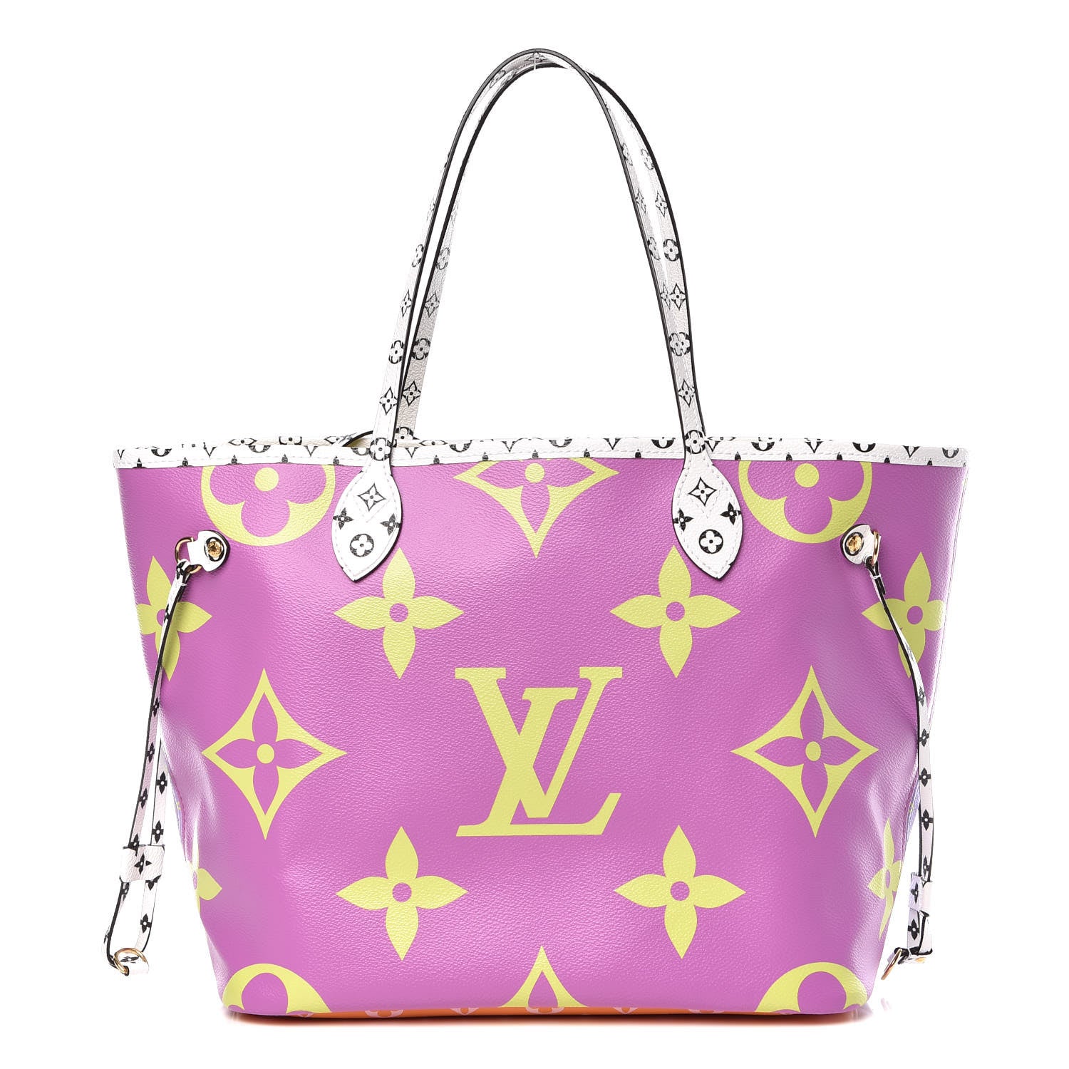 Louis Vuitton Monogram Giant Neverfull MM Pink Lilac 3 of 12