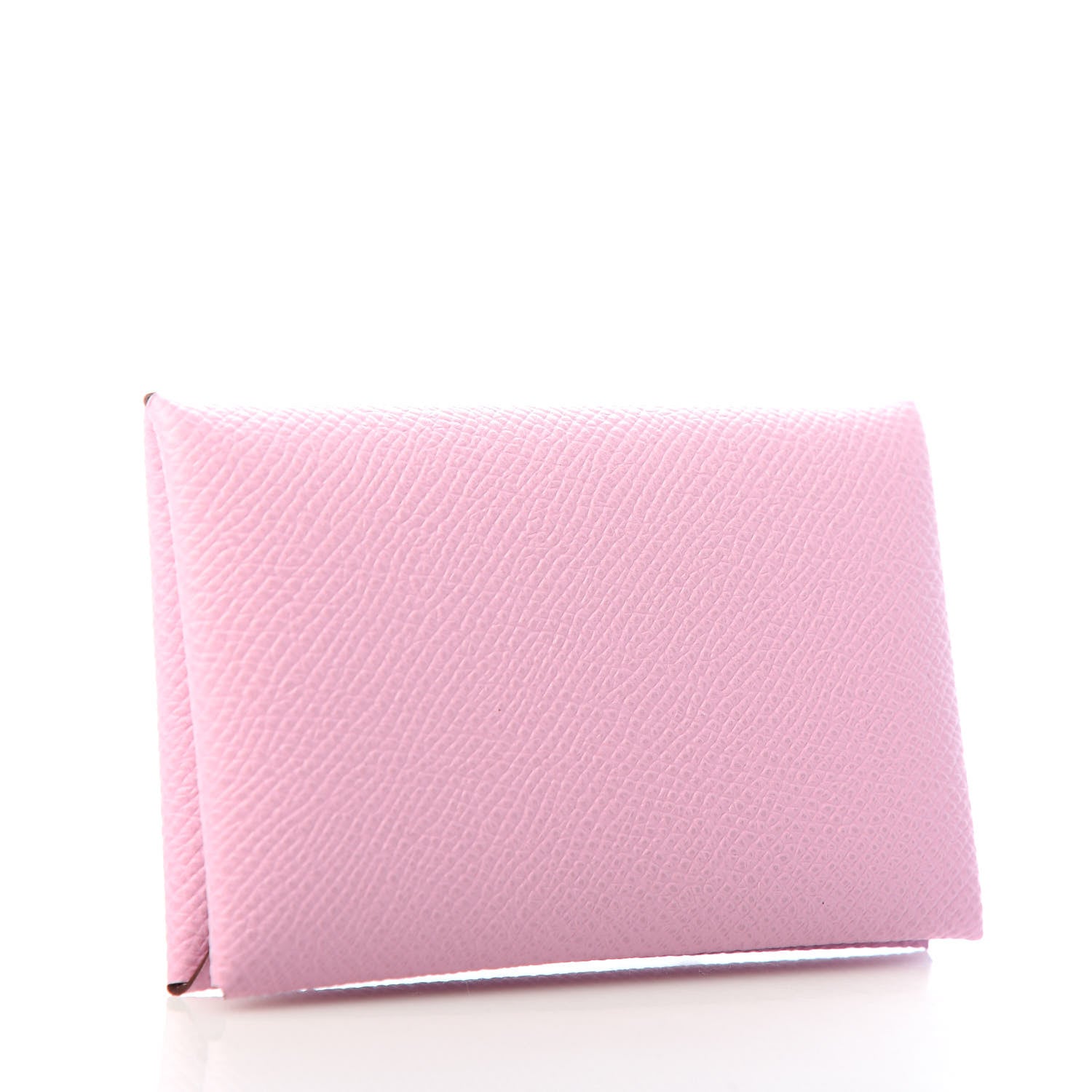 Hermes Epsom Calvi Card Case Mauve Sylvestre 3 of 6