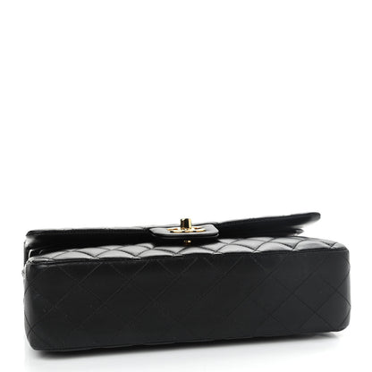 Chanel Lambskin Quilted Medium Double Flap Black 4 of 12