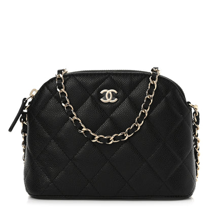 Chanel Caviar Quilted Classic Clutch with Chain Black 1 of 11