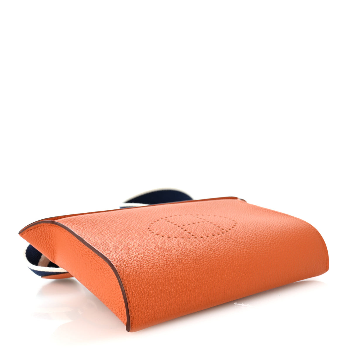 Togo Videpoches Orange White Bleu Saphir