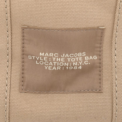Marc Jacobs Cotton Canvas Mini The Traveler Tote Bag Beige 6 of 9