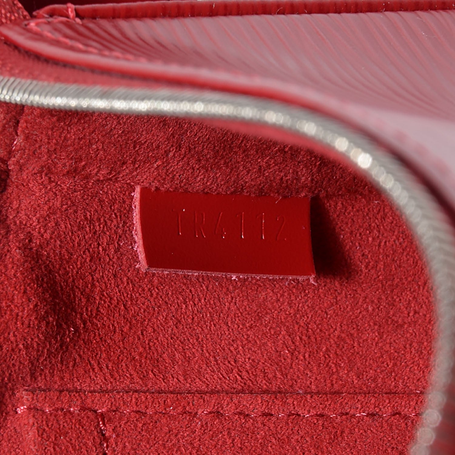 Louis Vuitton Epi Pochette Accessories NM Carmine 6 of 7