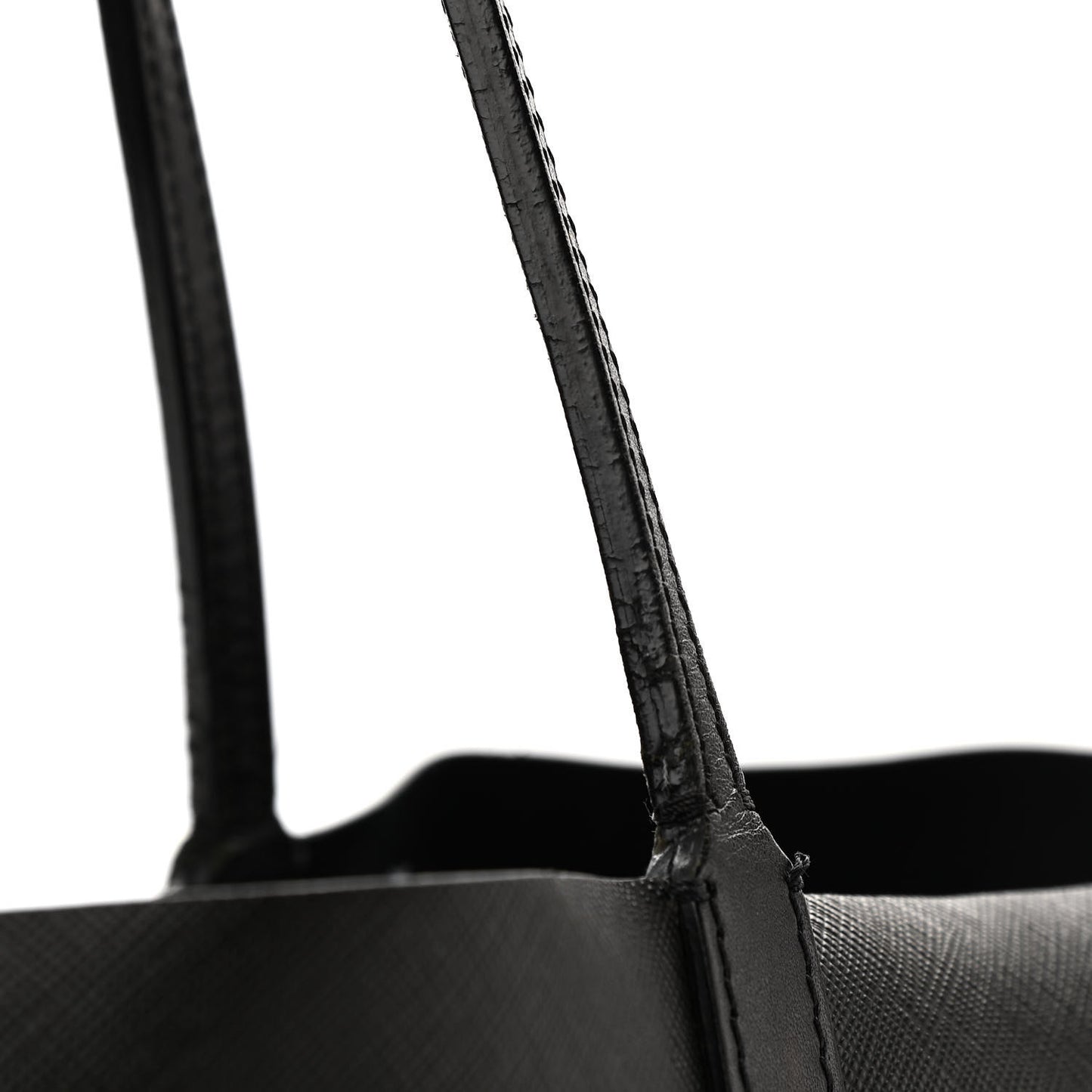 Textured Coated Canvas Rottweiler Print Large Antigona Tote Black