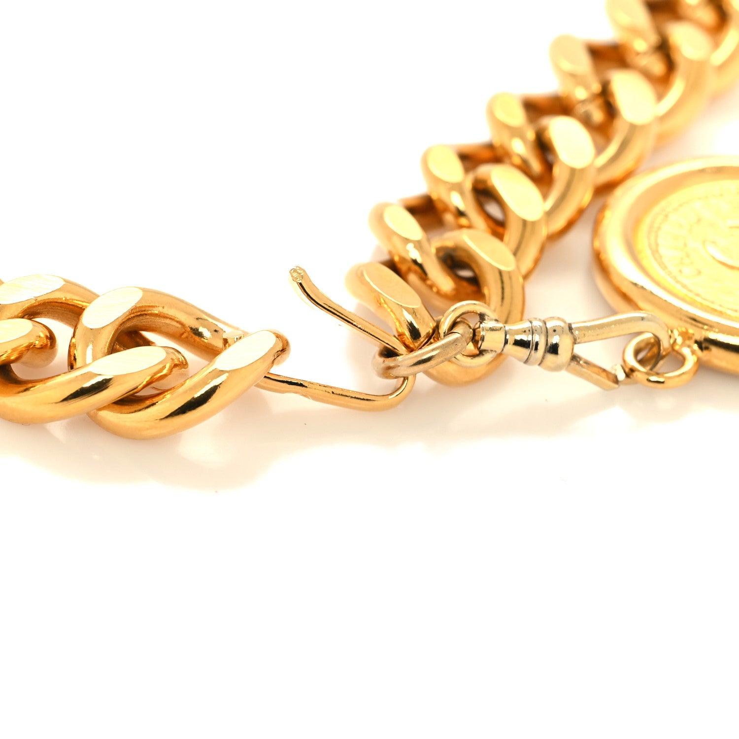 Chanel CC Medallion Chain Belt Gold 3 of 5