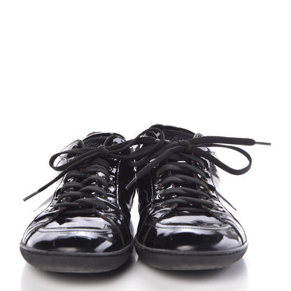 Louis Vuitton Patent Victoire Sneakers 8.5 Black 2 of 11