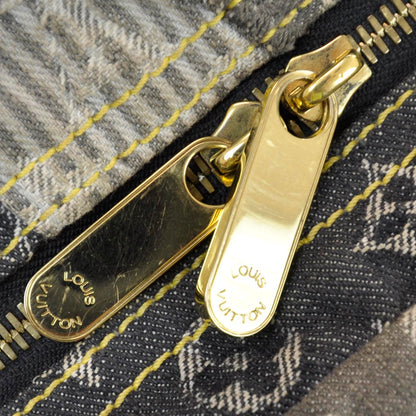 Louis Vuitton Denim Patchwork Bowly Black 9 of 12