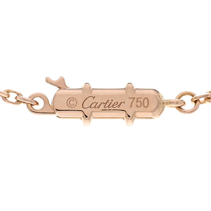 Cartier 18K Pink Gold Diamond Hearts And Symbols Pendant Necklace 3 of 4